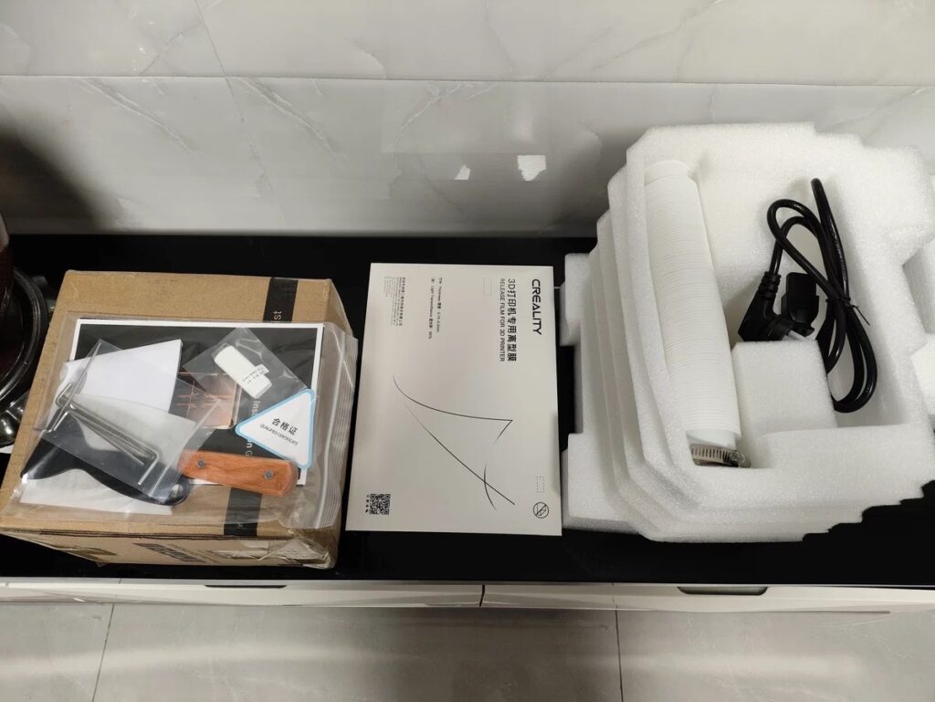Комплект поставки Creality HALOT-MAGE PRO 8K Resin - купить 3д принтер в Украине Киеве
